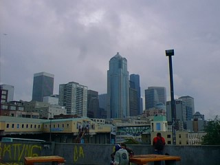 The Seattle Washington skyline